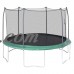 Skywalker Trampolines 12-Foot Trampoline, with Safety Enclosure, Green   